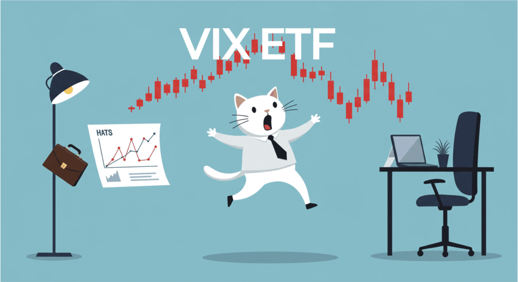 VIX ETF 5種、市場心理を利用した投資方法